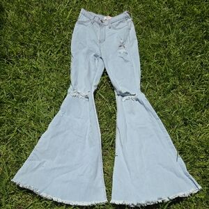 Vibrant Flare Jeans Size 9